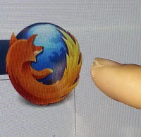 Écran tactile et Firefox
