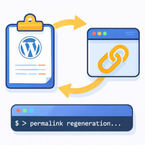 Régénérer les permaliens WordPress après une mise à jour