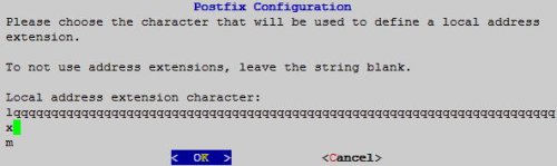 Postfix Configuration - Local adress extension
